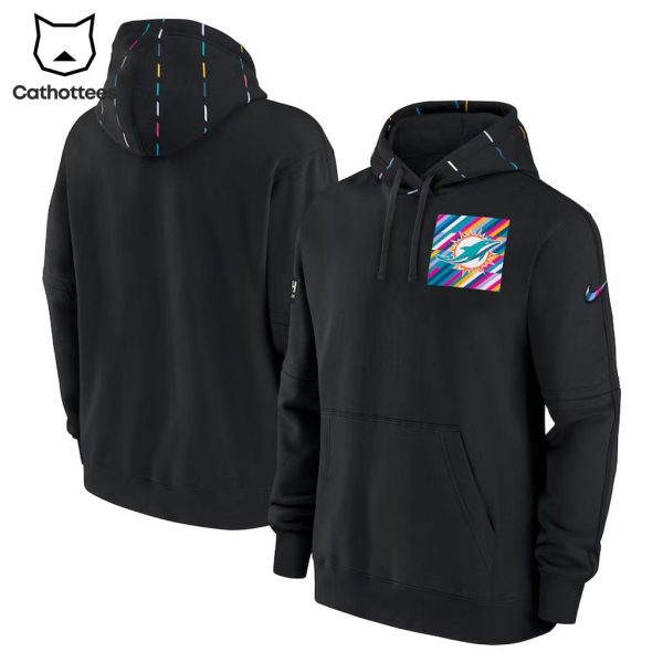 Miami Dolphins Nike Logo Rainbow Design 3D Hoodie