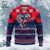 Ottawa Redblacks CFL Red Black Christmas Design 3D Sweater