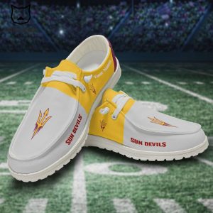 NCAA Arizona State Sun Devils Hey Dude Shoes – Custom namee