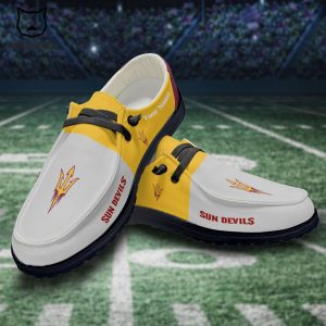 NCAA Arizona State Sun Devils Hey Dude Shoes – Custom namee