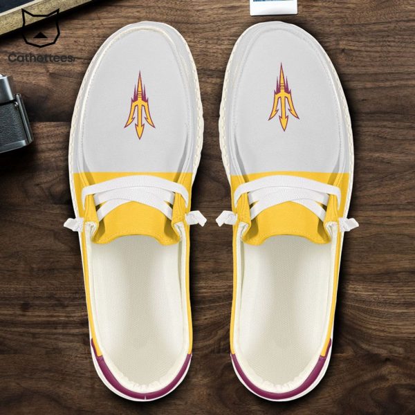 NCAA Arizona State Sun Devils Hey Dude Shoes – Custom namee