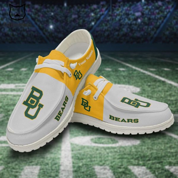 NCAA Baylor Bears Hey Dude Shoes – Custom name