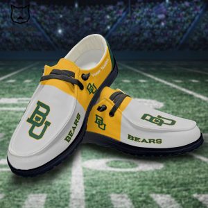 NCAA Baylor Bears Hey Dude Shoes – Custom name