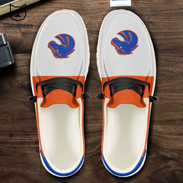 NCAA Boise State Broncos Hey Dude Shoes – Custom name