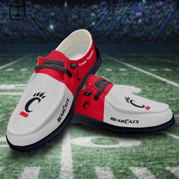 NCAA Cincinnati Bearcats Hey Dude Shoes – Custom name