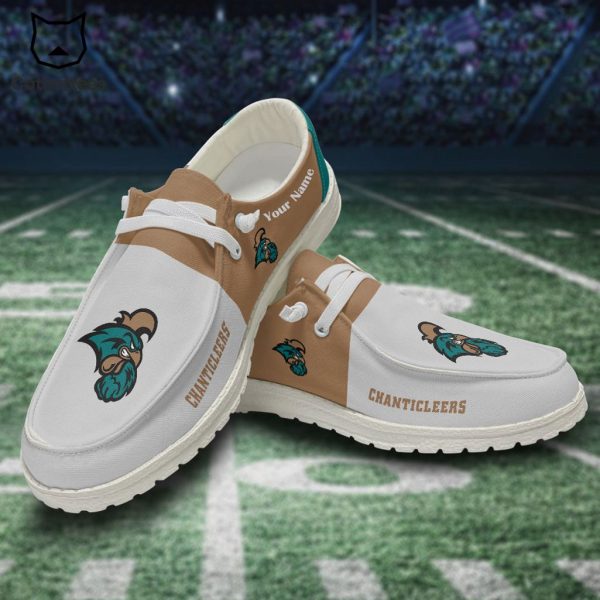 NCAA Coastal Carolina Chanticleers Hey Dude Shoes – Custom name