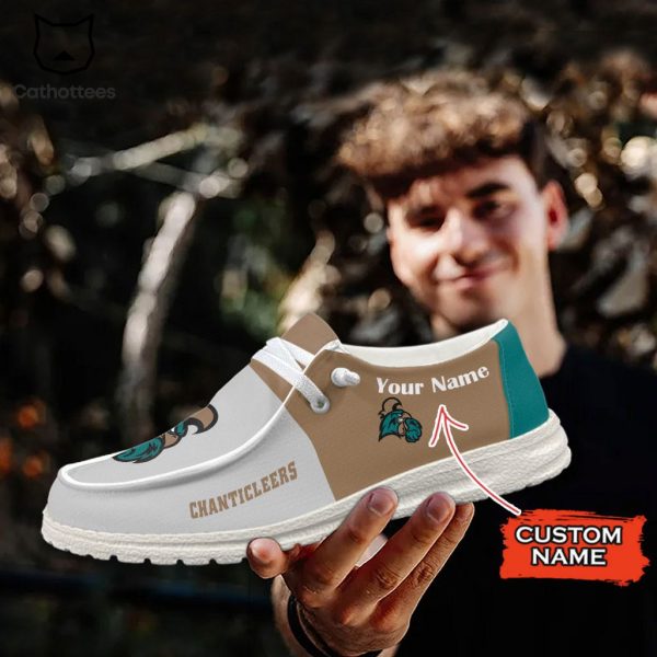 NCAA Coastal Carolina Chanticleers Hey Dude Shoes – Custom name