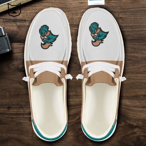 NCAA Coastal Carolina Chanticleers Hey Dude Shoes – Custom name