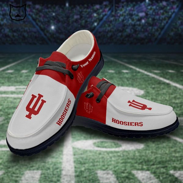 NCAA Indiana Hoosiers Hey Dude Shoes – Custom name