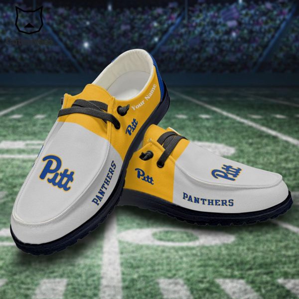 NCAA Pittsburgh Panthers Hey Dude Shoes – Custom name