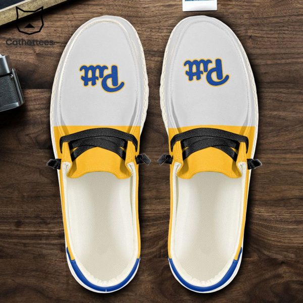 NCAA Pittsburgh Panthers Hey Dude Shoes – Custom name