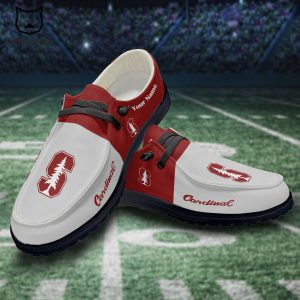 NCAA Stanford Cardinals Hey Dude Shoes – Custom name