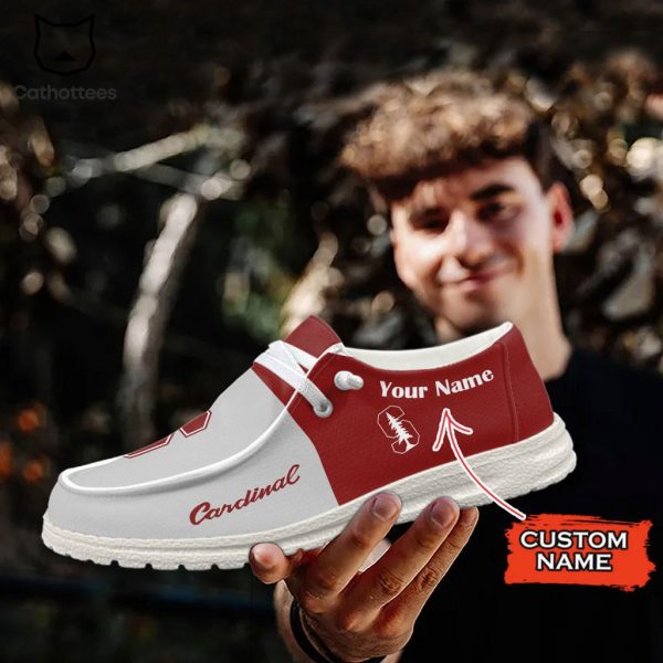 NCAA Stanford Cardinals Hey Dude Shoes – Custom name