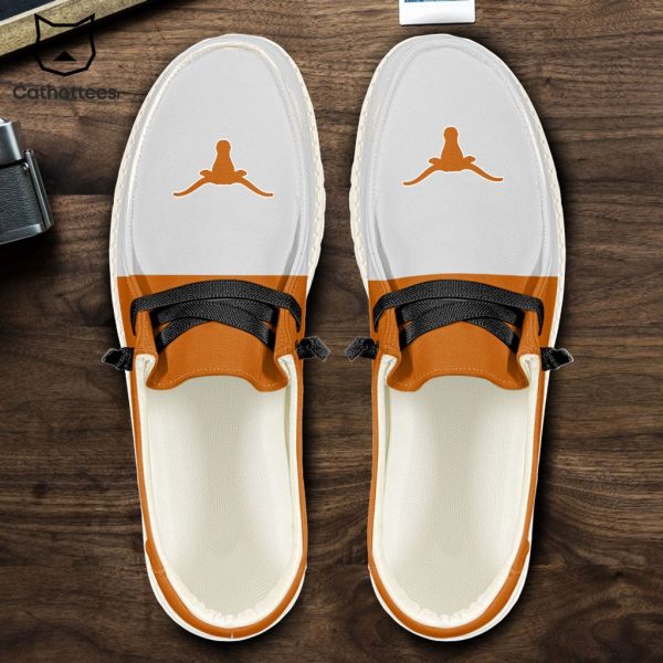 NCAA Texas Longhorns Hey Dude Shoes – Custom name