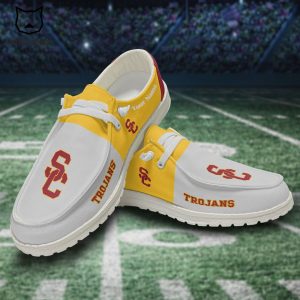 NCAA USC Trojans Hey Dude Shoes – Custom name