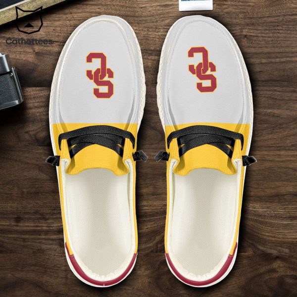 NCAA USC Trojans Hey Dude Shoes – Custom name