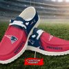 PREMIUM Personalized NFL Dallas Cowboys Logo Design Hey Dude Shoes