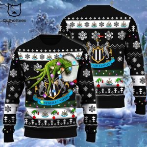 Newcastle United Logo Christmast Design 3D Sweater