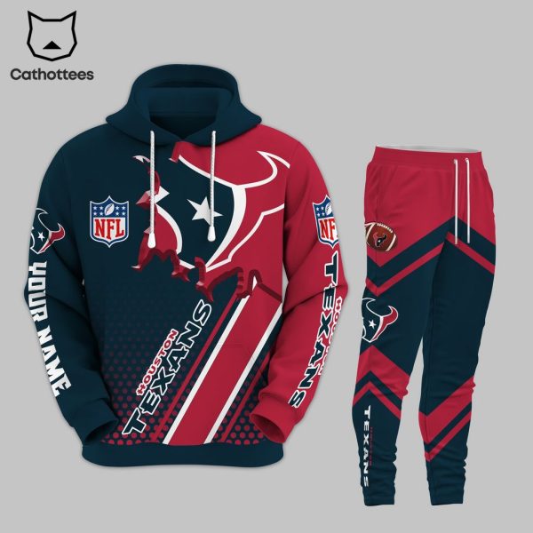 NFL We Are Houston Texans EST 2002 Mascot Design Hoodie And Pants