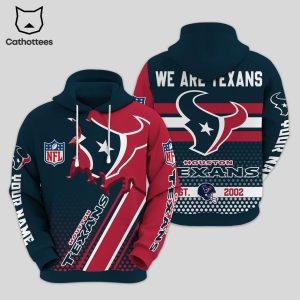 NFL We Are Houston Texans EST 2002 Mascot Design Hoodie And Pants