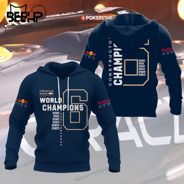 Oracle Red Bull Racing World Championships 3D Hoodie