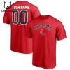 Boston Red Sox Nike Logo Blue 3D T-Shirt