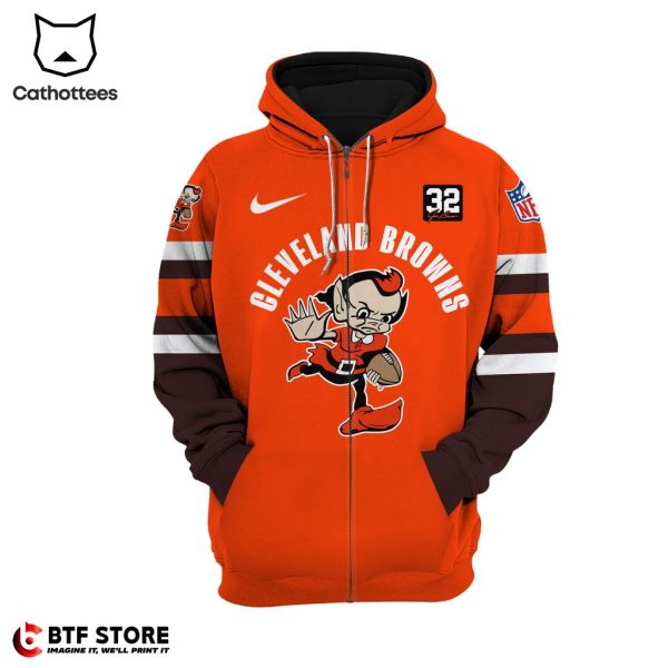 Personalized Cleveland Browns Nike Logo Design Hoodie And Pants