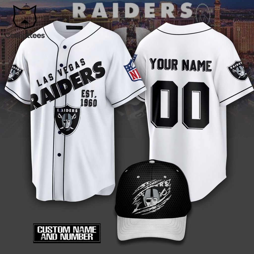 Custom Las Vegas Raiders Jersey White - Ingenious Gifts Your Whole