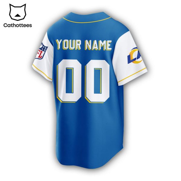 Personalized Los Angeles Rams EST 1937 Baseball Jersey