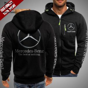 Personalized Mercedes Bens The Best Or Nothing Logo Design 3D Hoodie