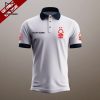 Personalized Nottingham Forest Logo Black Red 3D Polo