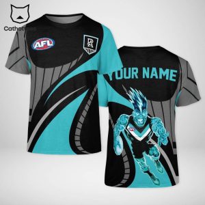 Personalized Port Adelaide Mascot 3D T-shirt