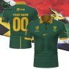 Rugby World Cup 2023 Nike Logo Green Africa Design 3D Polo Shirt