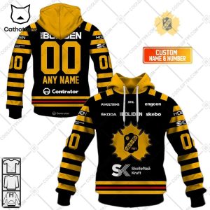 Personalized SHL Skelleftea AIK Home 3D Hoodie