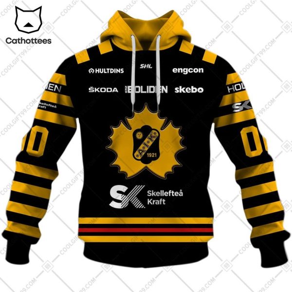 Personalized SHL Skelleftea AIK Home 3D Hoodie