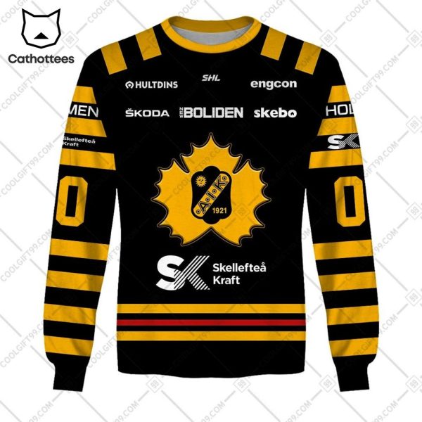 Personalized SHL Skelleftea AIK Home 3D Hoodie