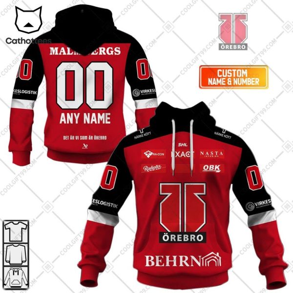 Personalized SHL Skelleftea Kraft 3D Hoodie