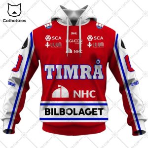 Personalized SHL Timra NHC Bilbolaget Logo Design 3D Hoodie