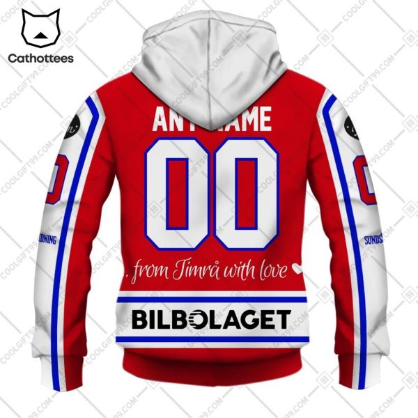 Personalized SHL Timra NHC Bilbolaget Logo Design 3D Hoodie