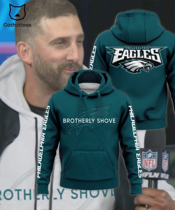 Philadelphia Eagles Brotherly Shove 3D Hoodie