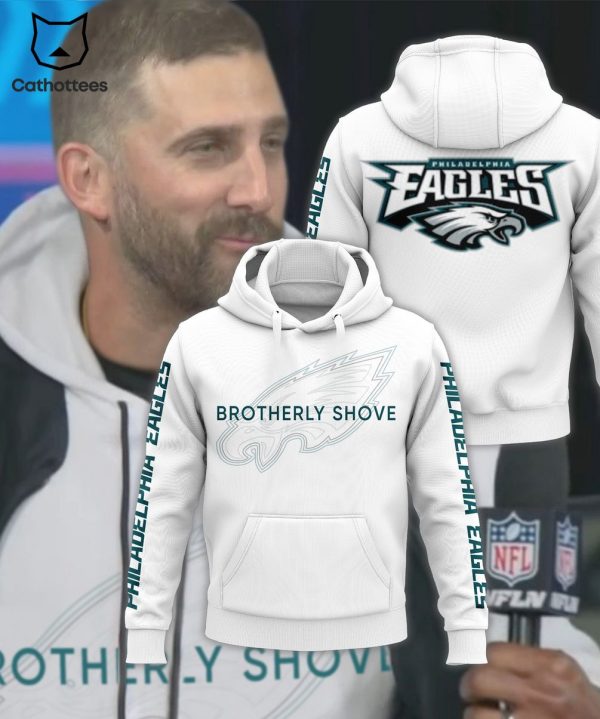 Philadelphia Eagles Brotherly Shove 3D Hoodie