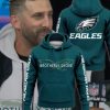 Philadelphia Eagles Brotherly Shove Logo Design 3D Hoodie