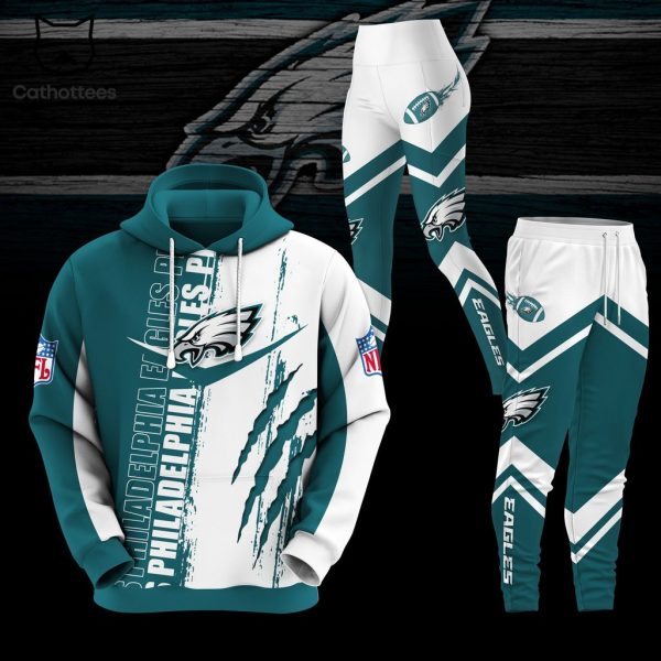 Philadelphia Eagles Mascot Design Hoodie And Legging