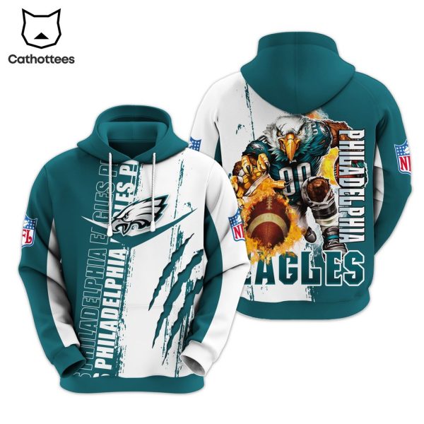 Philadelphia Eagles Mascot Design Hoodie And Legging