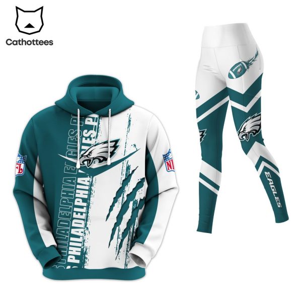 Philadelphia Eagles Mascot Design Hoodie And Legging