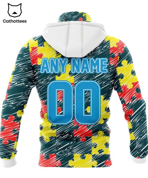 Personalized Philadelphia Eagles Special Autism Awareness Design 3D Hoodie