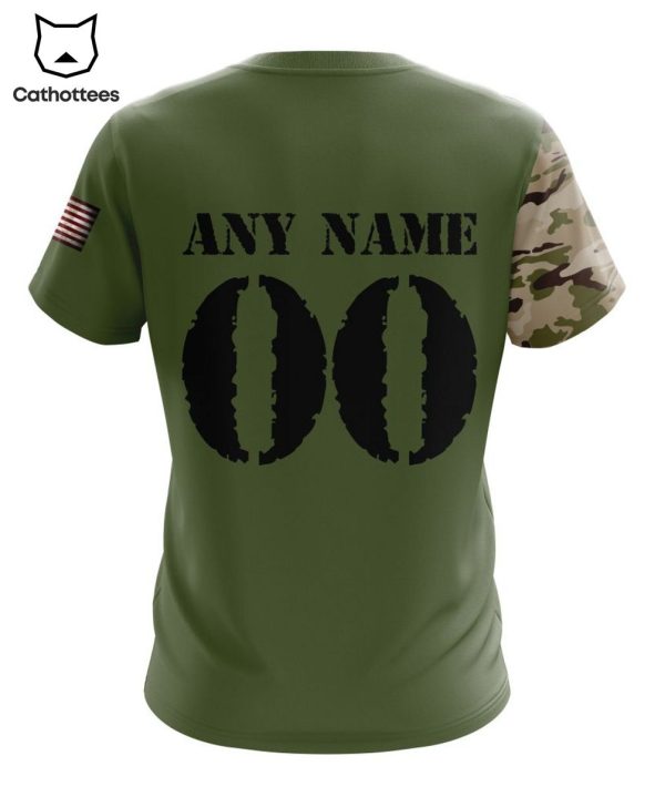 Personalized Philadelphia Eagles Special Camo Design For Veterans Day 3D Hoodie