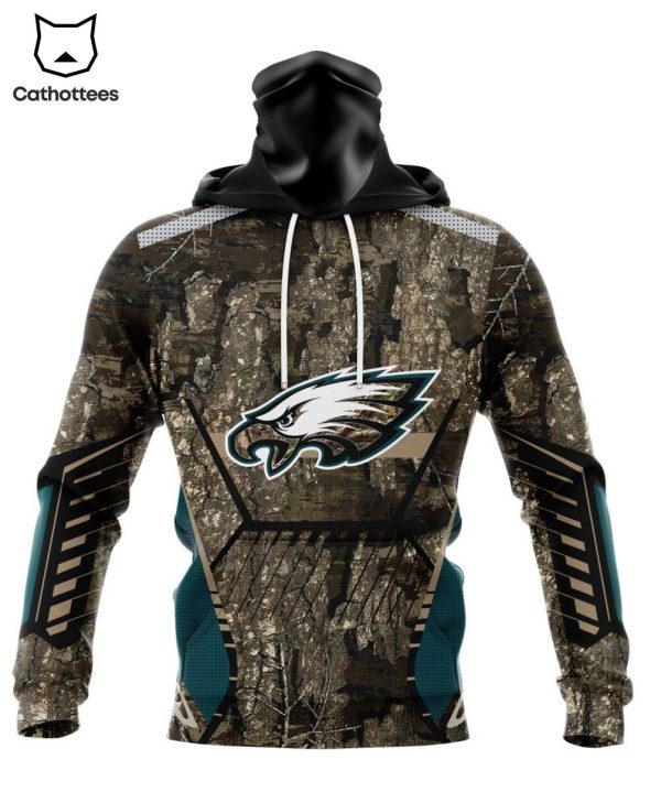 Personalized Philadelphia Eagles Special Camo Hunting Design 3D Hoodie