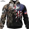 Personalized Philadelphia Eagles Special Camo Hunting Mascot Design 3D Hoodie