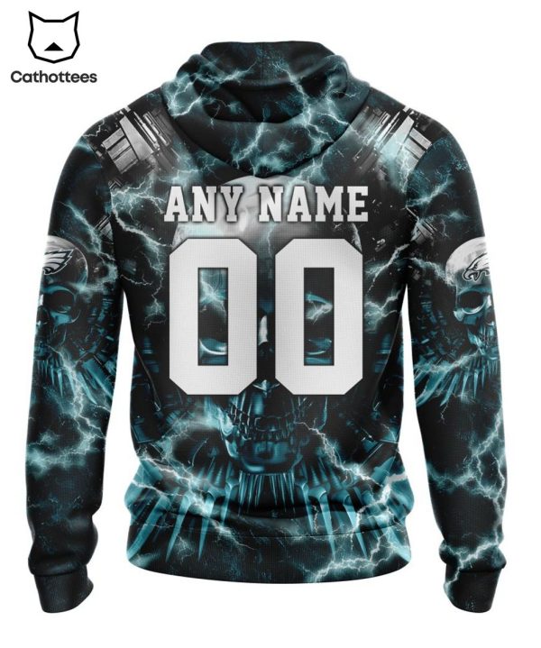 Personalized Philadelphia Eagles Special Expendables Skull Design 3D Hoodie